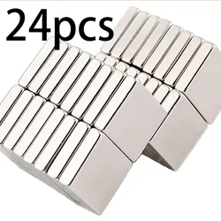 Powerful Neodymium Rare Earth Magnets - Compact Rectangular Shape, 10x10x2mm (F10x10x2 24pcs)