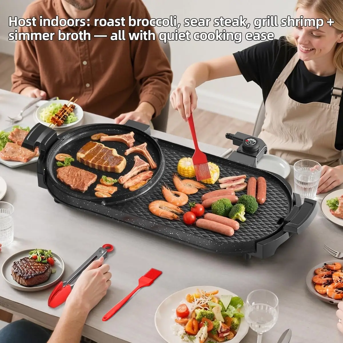 Electric Grill Hot Pot 2