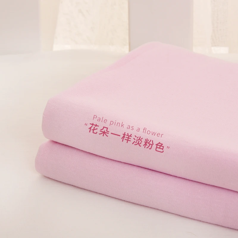 고품질 두꺼운 100% 코튼 니트 원단, 어린이 의류, 잠옷 담요, DIY 바느질 원단, TJ20533, 90x50cm