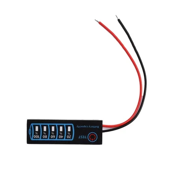 Indicatore del livello della batteria Batteria al litio ternaria serie 3 Modulo tester display capacità batteria al litio ferro fosfato piombo-acido