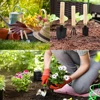 Bonsai Soil Digging Shovels 3-tooth Small Harrows Garden Flower Spades Mini Home Gardening Tool Set Seedling Transplant Fittings 5