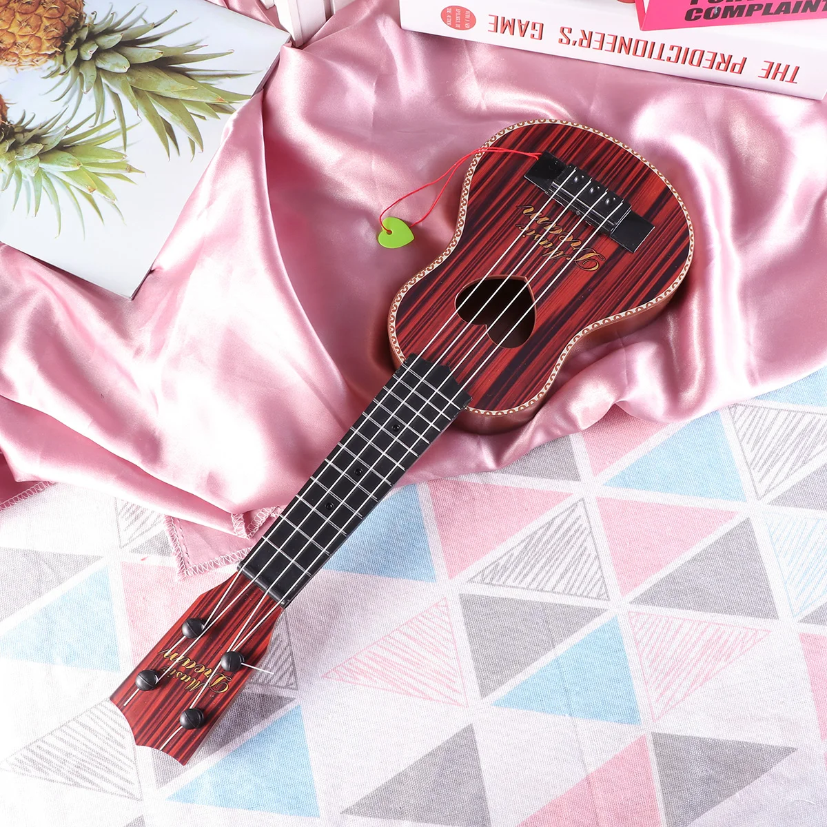

Healifty Ukulele Hawaii Guitar Four Strings Mini Guitar Small Musical Instruments Gifts Beginner Kids Children Music Lovers