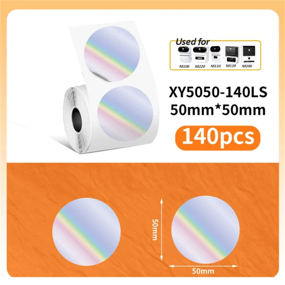 Compact 40mm Self-Adhesive Thermal Label Printer Paper