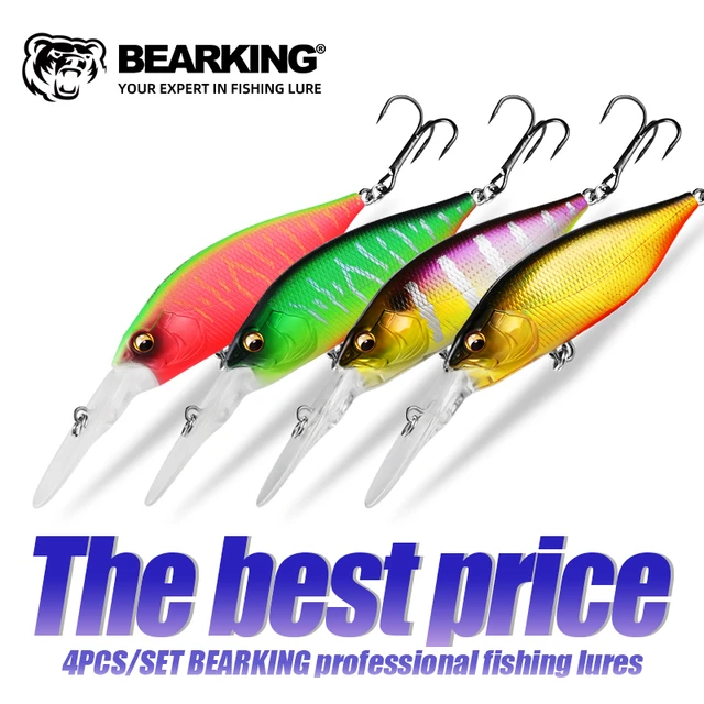 BEARKING Hot sales 4pcs/set 70mm 15g dive 3m magnet weight system New fishing  lures minnow crank wobbler quality fishing tackle - AliExpress