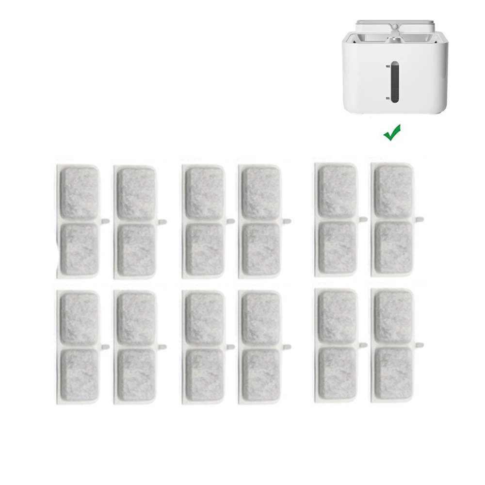 

Cat Water Fountain Filter Replacement Filters for Wireless Sensor Cat Water Fountain Activated Carbon Filters 115*45*6mm