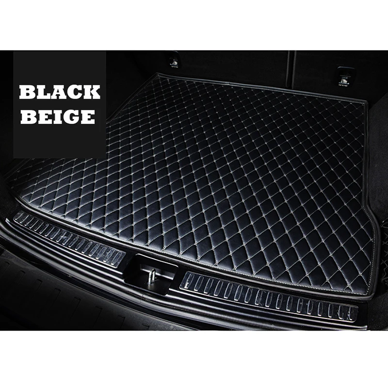 

PU Leather Custom Car Trunk Mat for Peugeot 206 207 2008 2014-2019 2020-2022 Interior Details Auto Accessories