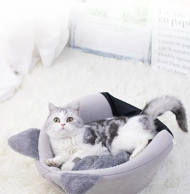 Maison panier douillet pour petits chiens et chats toutes saisons_voghion.com