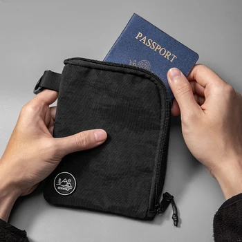 Porta passaporto multifunzionale Portafoglio da viaggio Organizzatore portatile Portamonete Porta carte Porta passaporto per contanti, carte di credito