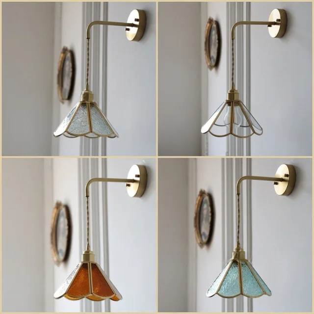 Tiffany Glass LED Wall Lamp 4
