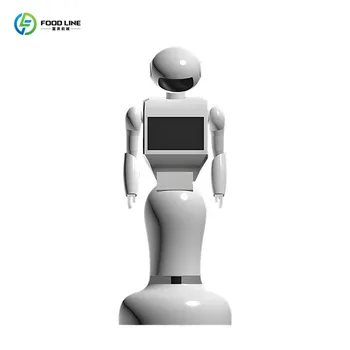 Ricevimento robot di accoglienza personalizzato Robot di servizio umanoide di benvenuto