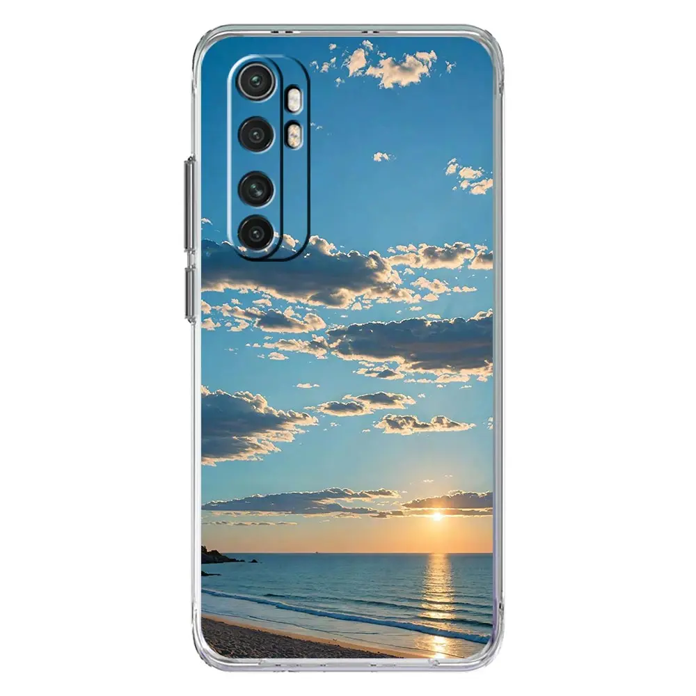 Summer Sky Clear Phone Case Cover