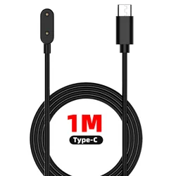 Universal USB Charging Cable for Smartwatch and Fitness Tracker Charging Dock (Type C Cable)