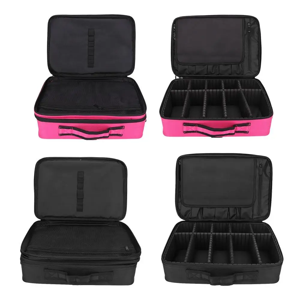 Single Double Layer Tattoos Organizers Large Capacity Waterproof Permanent Makeup Tattoo Storage Bags Suitcases Tattoo Supplies hanging clothes dust cover dress suit coat storage bag new sculpture garment bags organizer wardrobe hanging clothing organizers