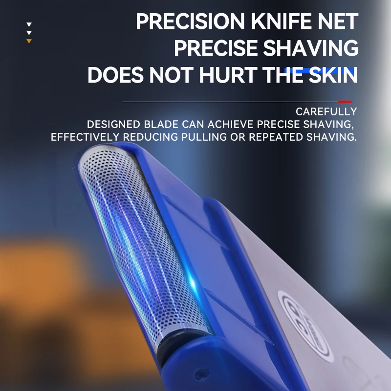 Kemei T100 Portable Travel Shaving Machine Men Beard Trimmer Mini Electric Shaver Rechargeable Foil Reciprocating Safety Razor electric shaver,hair trimmer,electric razor,rotary shaver,cordless shaver