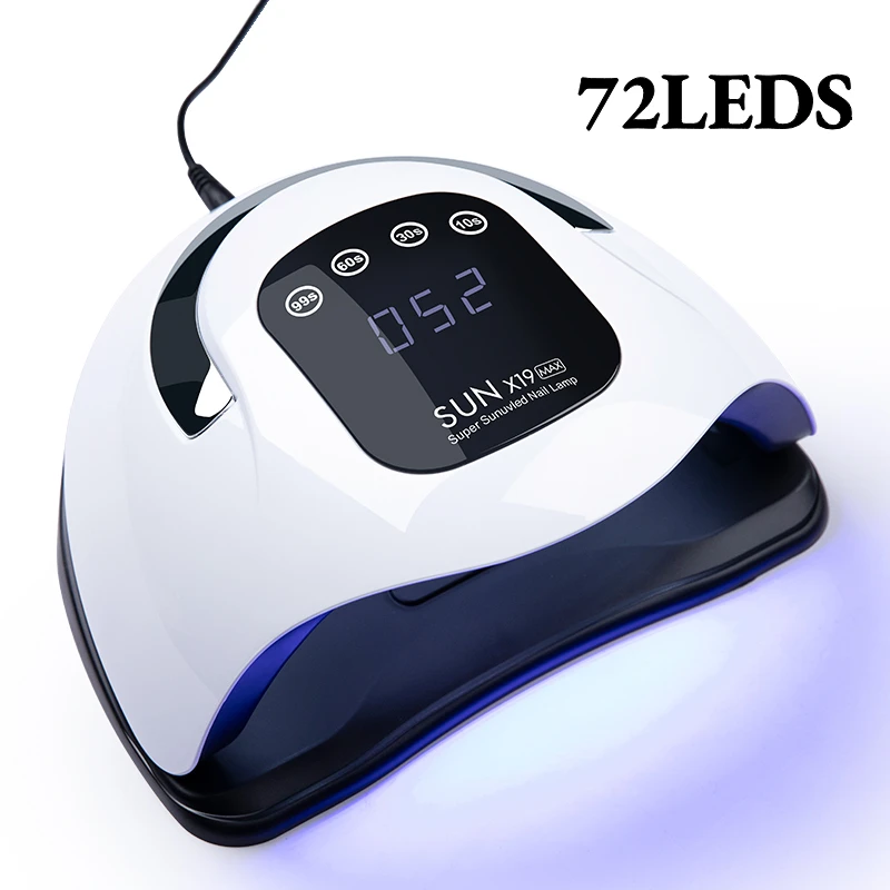 손톱용 UV LED 램프, 전문 젤 광택제 건조 램프, 터치 스크린, 스마트 네..