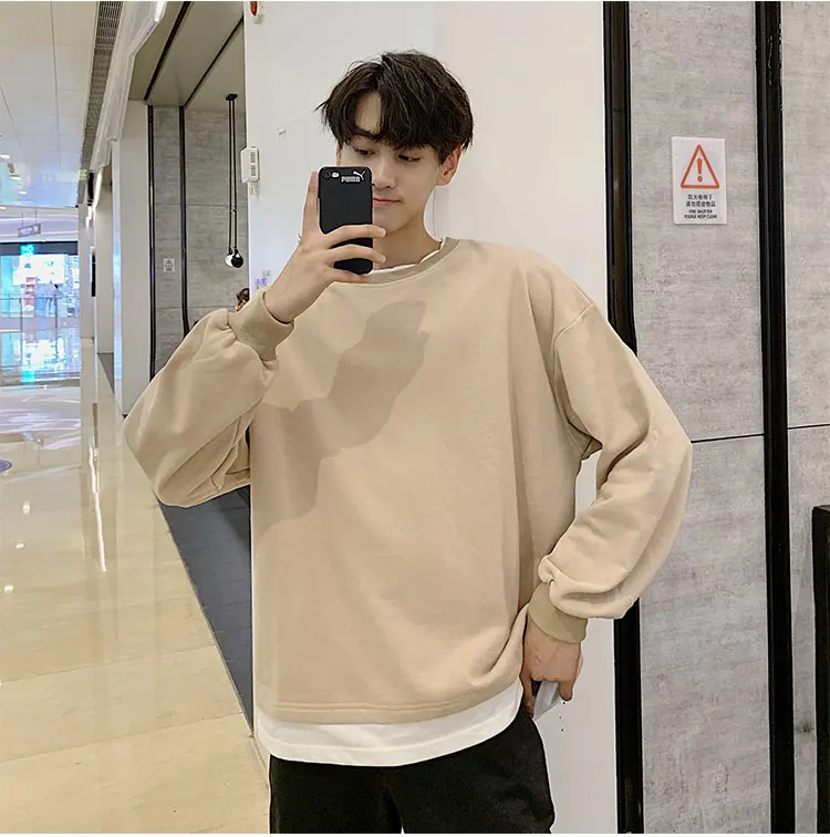 T-shirts Men Handsome Ins Japanese Fashion Ulzzang All-match