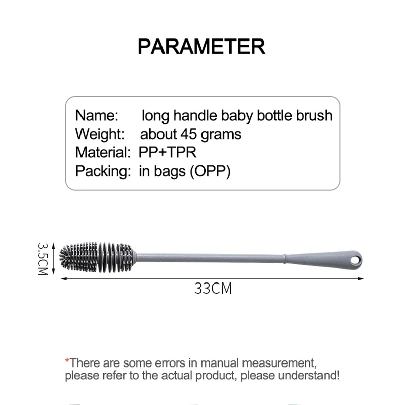 Silicone Cup Brushes Glass Cleaning Brushes Cup Scrubbers Bottles Thermos Cleaning Brushes Kitchen Handles Bottle Washing Tools