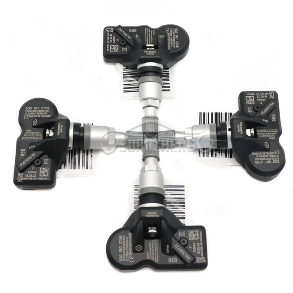 TPMS Ÿ̾ з ͸ ý, ٰտ, ƿ ڴ  ƶ Ʋ, 433MHZ, 5Q0907275B