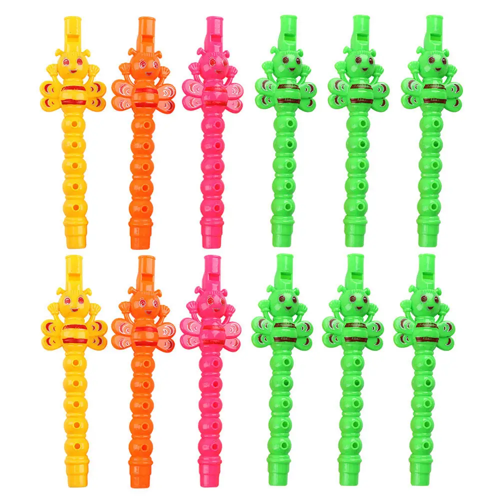 25Pcs 어린이 클라리넷 장난감 어린이 초보자를위한 프리미엄 플라스틱 교육용 음악 악기 청각 인지 지능 개발