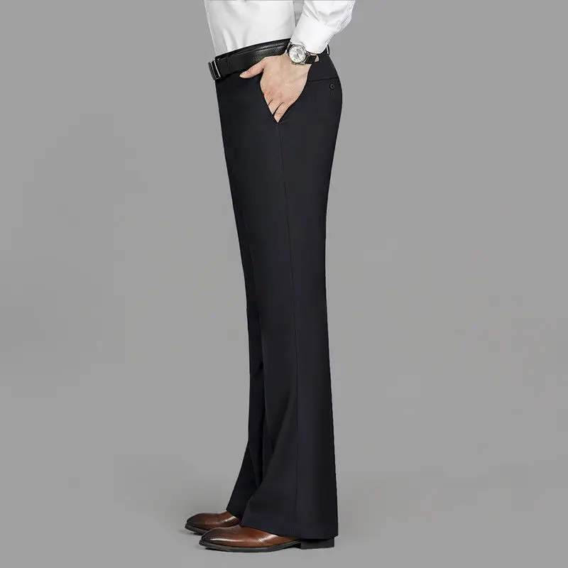 green emerald velvet dress Flare Pant / Black – J.Lindeberg main image 1