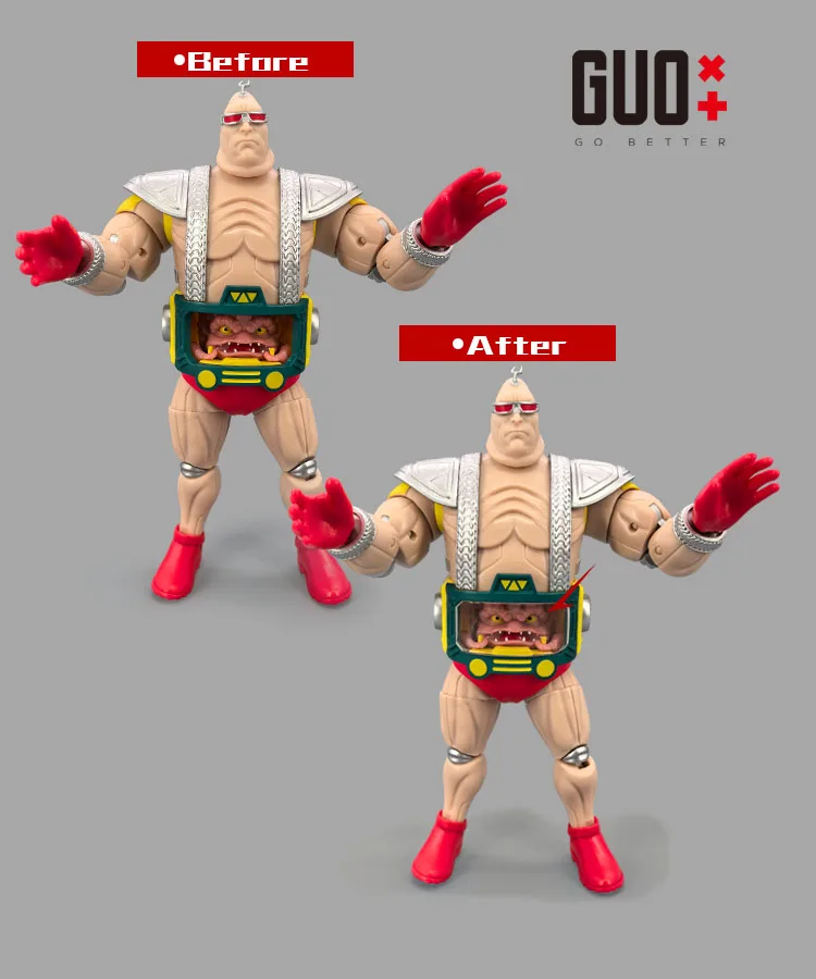 3D DIY COCKPIT COVER Upgrade Kit For BST AXN KRANG -GO BETTER STUDIO Accessories