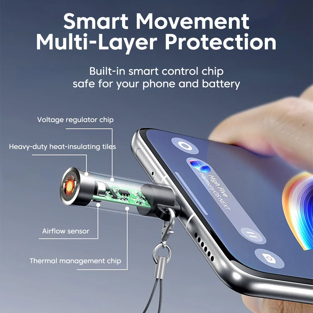 미니 휴대용 라이터폰 OTG 타입-C 전원 공급 장치 휴대폰용 시가 라이터 어댑터 OTG 보조 배터리 점화기 커넥터