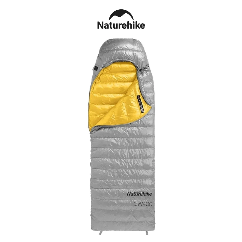 Naturehike-CW400-Sleeping-Bag-Outdoor-Camping-Hiking-Winter-Warm-White ...