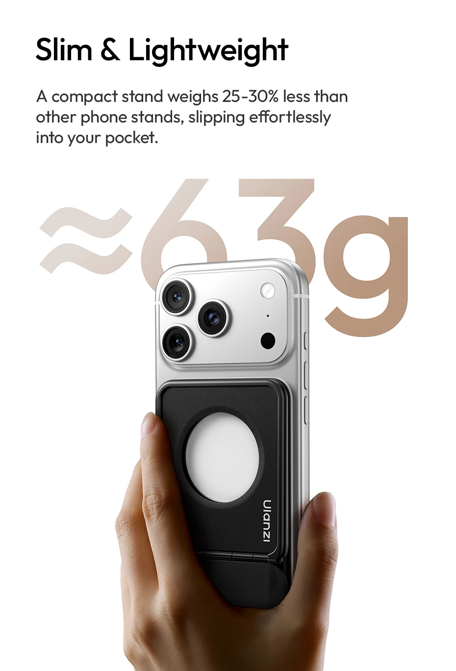 Ulanzi PS01 MagSnap Phone Stand Flexible Angle
