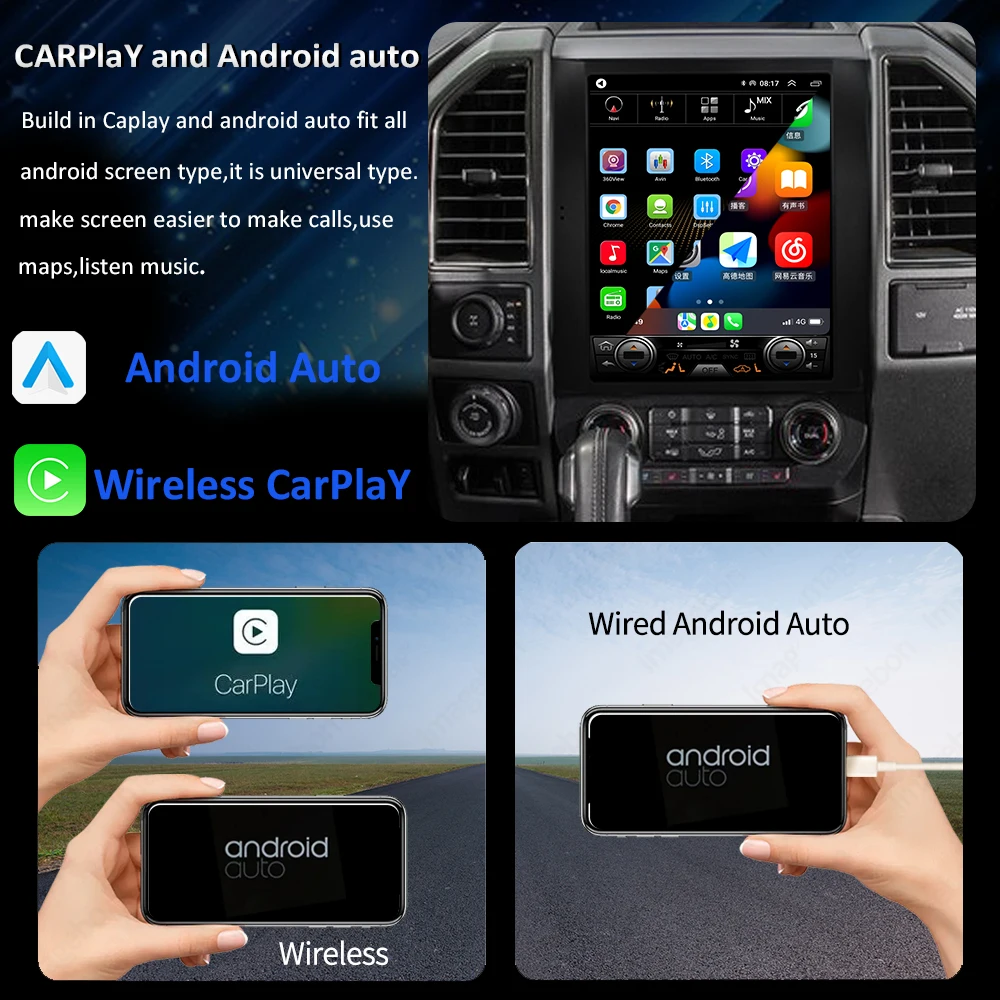 Android Car Radio For Ford 2016 2017 2018 2019 2020 Multimedia Player Gps Navigation Head Unit Stereo 2 Din - Multimedia Player - AliExpress