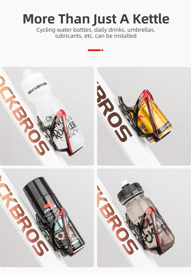 Bicycle Holder Ultra-light Water Bottle Cage Colorful Kettle Cycling One Piece S