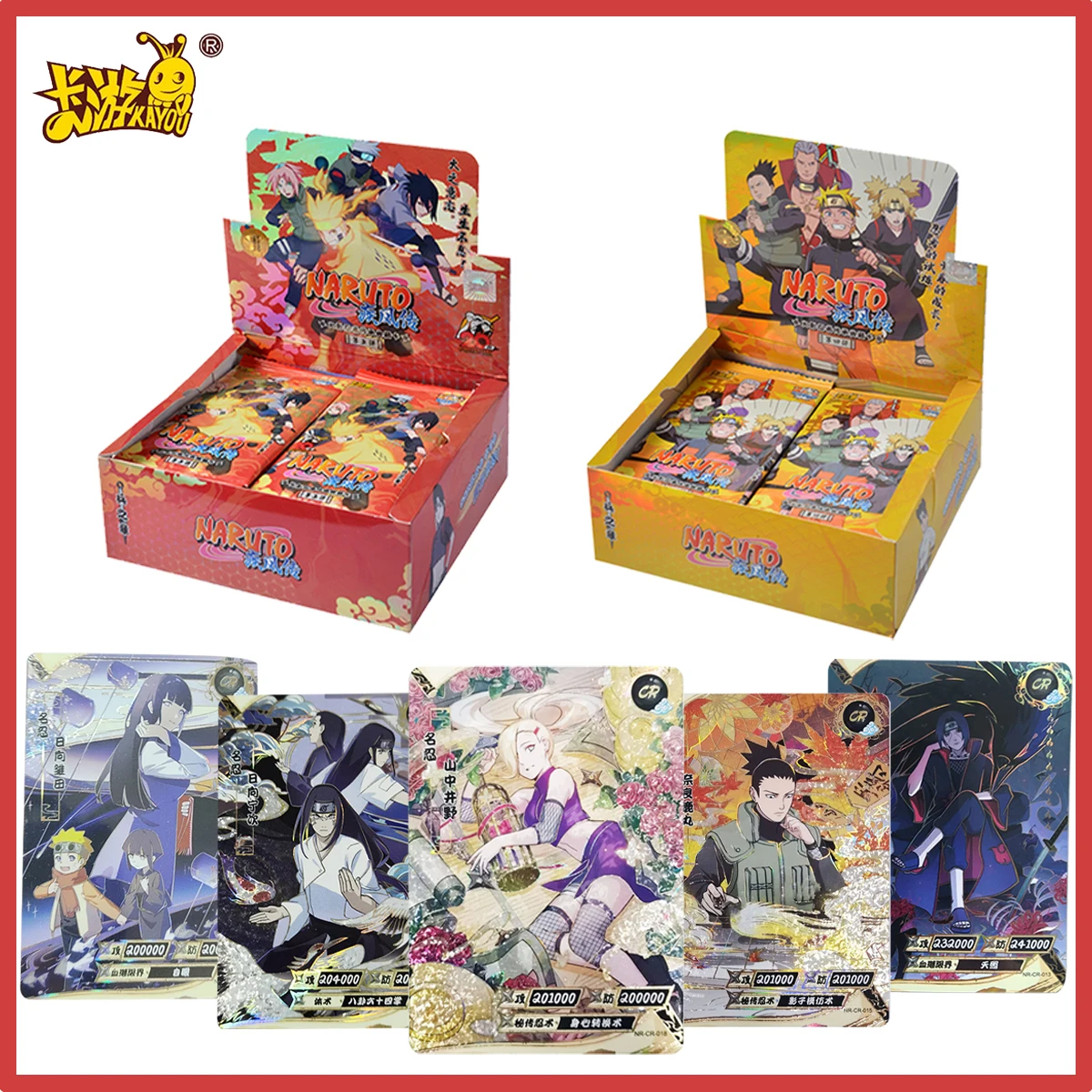 

KAYOU Naruto Cards T2ｗ5 EX123 CR Card Out-Of-Print Rare Highly Rated Complete Collection Series Collection Cards Peripheral Card
