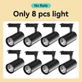 no rails black 8PCS