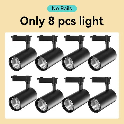 Led Track Light Set Ceiling Lamps Rail Lighting 220V Led Track Lamp Rail Light Spot Light Led Lights for Kitchen Shop Store Home - Image 16