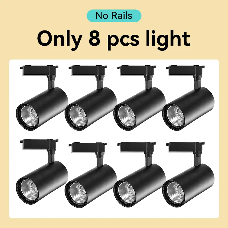 Led Track Light Set Ceiling Lamps Rail Lighting 220V Led Track Lamp Rail Light Spot Light Led Lights for Kitchen Shop Store Home - Image 16
