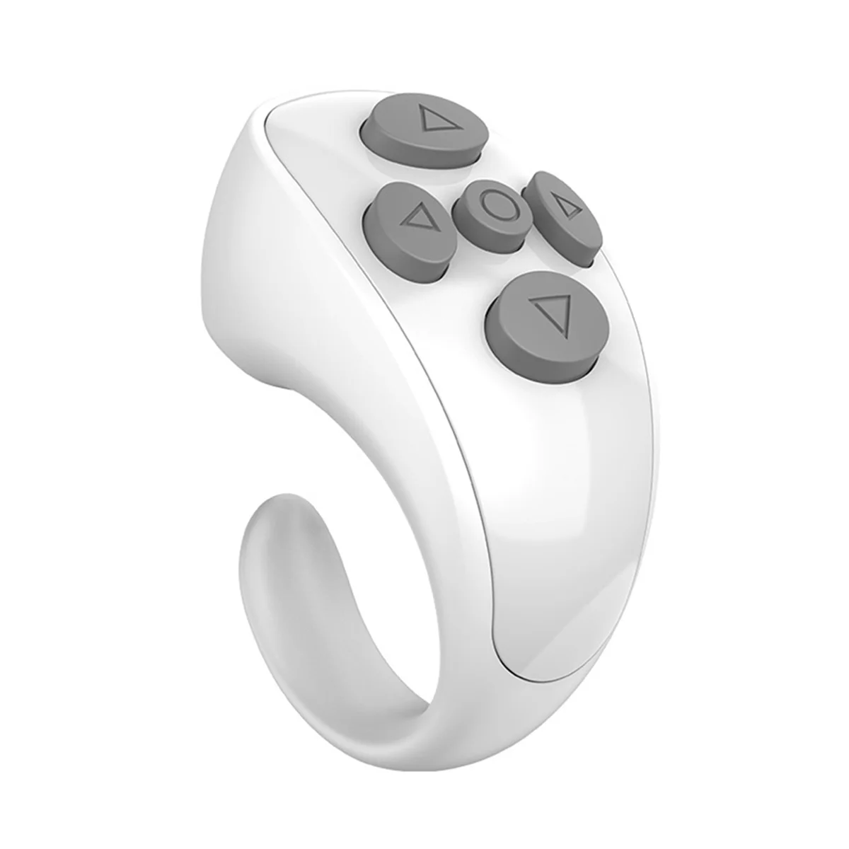 【Pre-order】 Good sales Ring Controller E-Book Page Turner Remote Control Ring Music Video Controller for Tiktok IOS Laptop White.