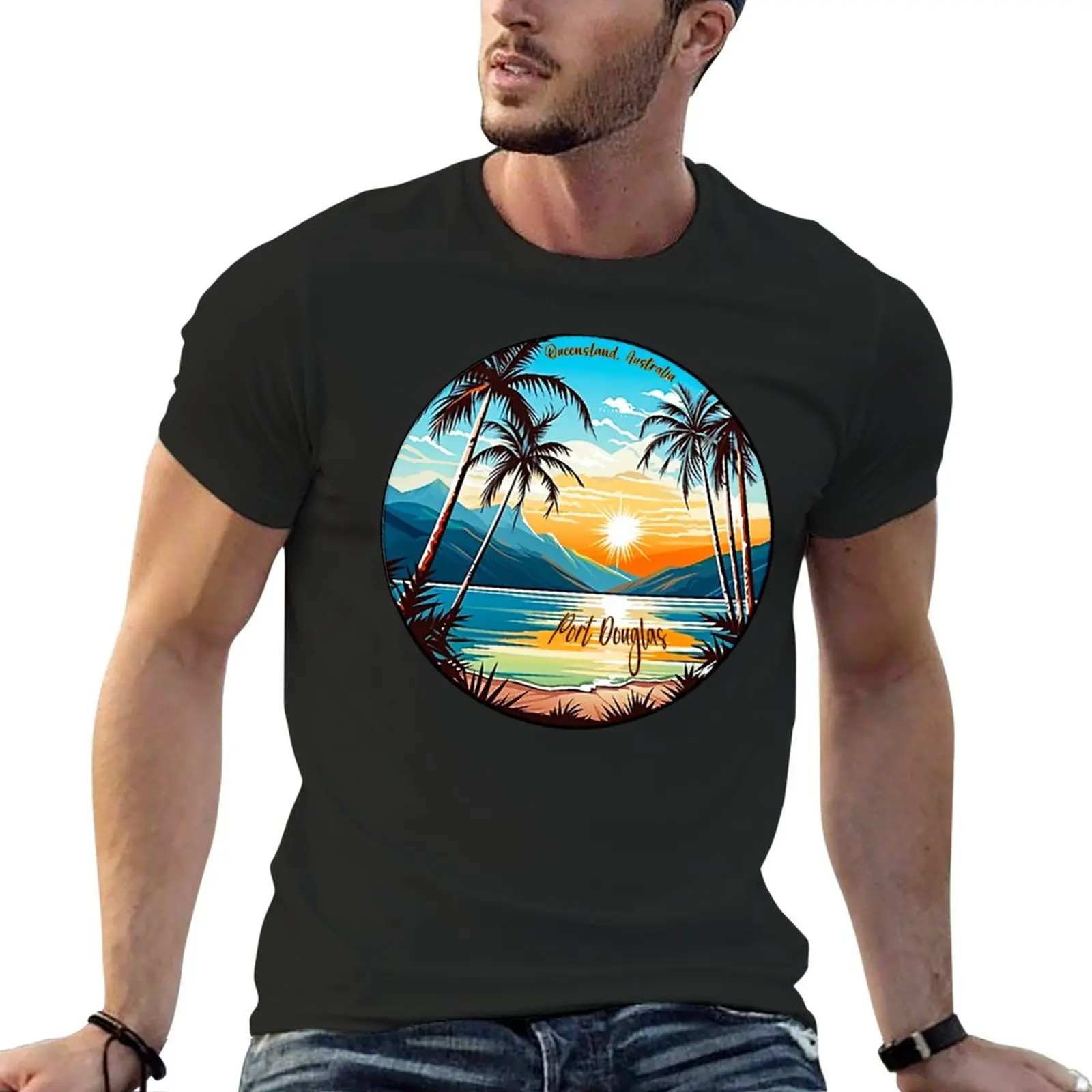 

New Port Douglas, Queensland Australia T-Shirt T-shirt short man clothes hippie clothes mens clothes