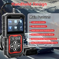 Professional Obd2 Scanner, a Car Fault Code Reader Diagnostic Tool That Has Supported the Obd Ii Protocol since 1996, Supports Reading and Clearing Fault Codes, Battery Testing, No Battery Power Required, USB Powered - Image 6