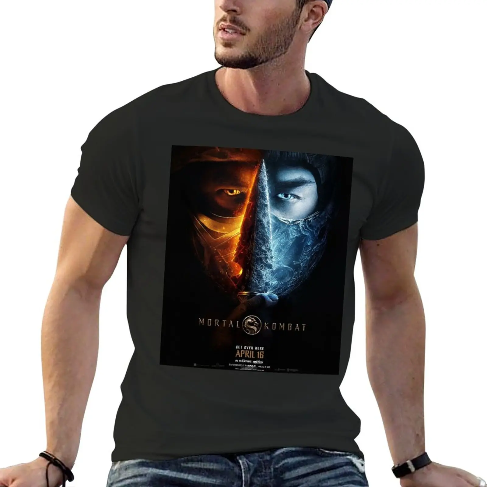 

Футболка со смешным рисунком Mortal Kombat Look