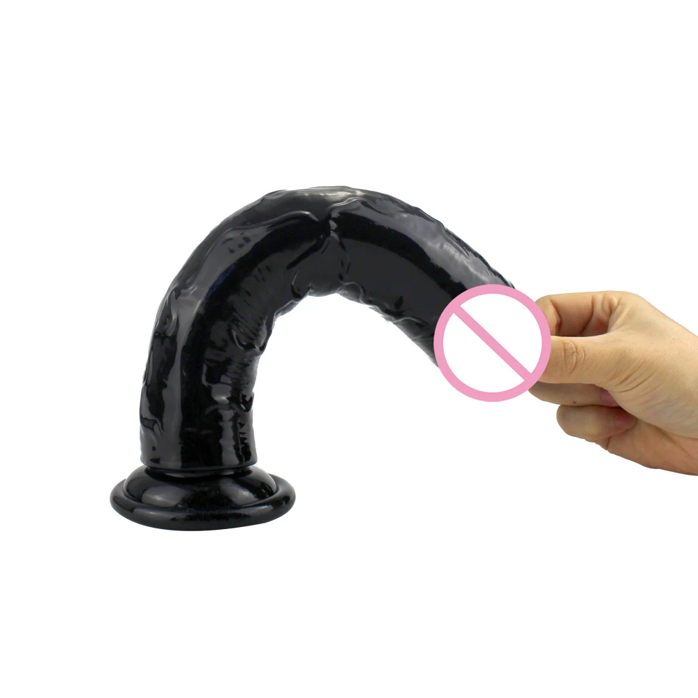 Sex Toys XS/S/M/L/XL/XXL Translucent Soft Jelly Big Dildo Realistic Fake Dick Penis Butt Plug for Woman Men Vagina Anal Massage
