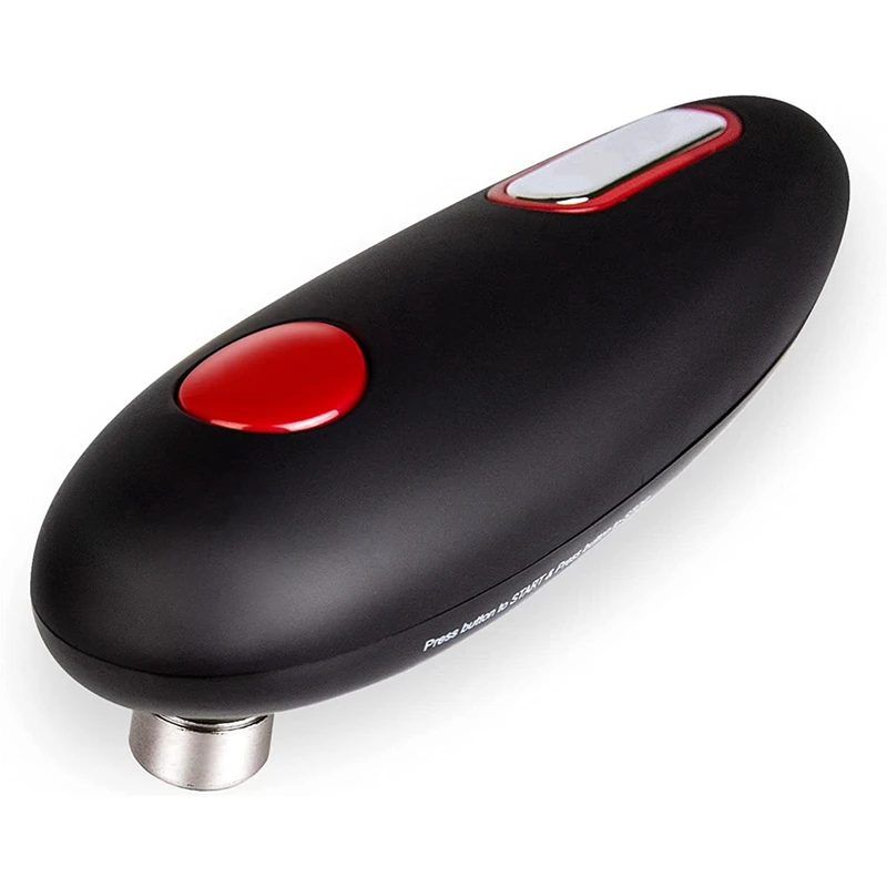 Ouvre-boîte électrique Mini One Touch Automatique Bords lisses Bocal Peut Toucher Pas de bords tranchants Ouvre-bocal portatif Outil de bar de cuisine_voghion.com