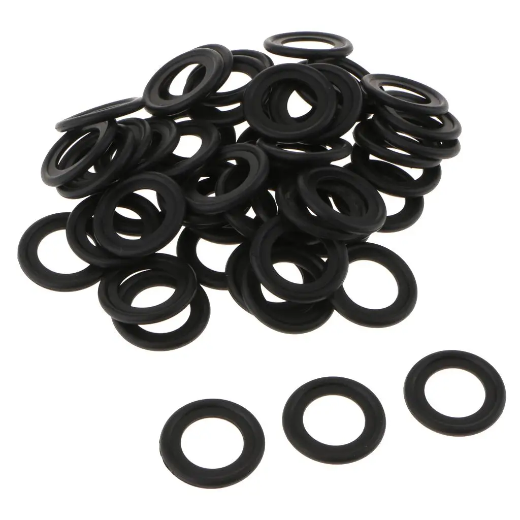 Rubber Oil Washers/Drain Plug Gaskets Compatible F5TZ-6734-BA 5014