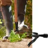 Vertical Weed Eater Metal Weed Eater Head Garden Lawn Root Remover Manual Vertical Weeding Shovel 4