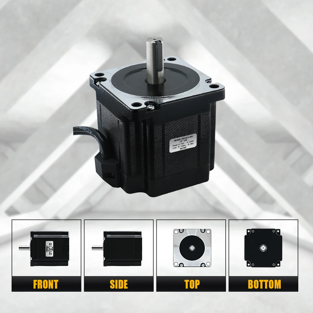 Nema34 Stepper Motor Open Loop or Close Loop 86HS8DC Engines 4.5Nm
