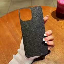 Luxury Glitter Phone Case DIY Kit with Flash Stickers - Thin and Stylish Accessory - Galaxy S23+ (Black)