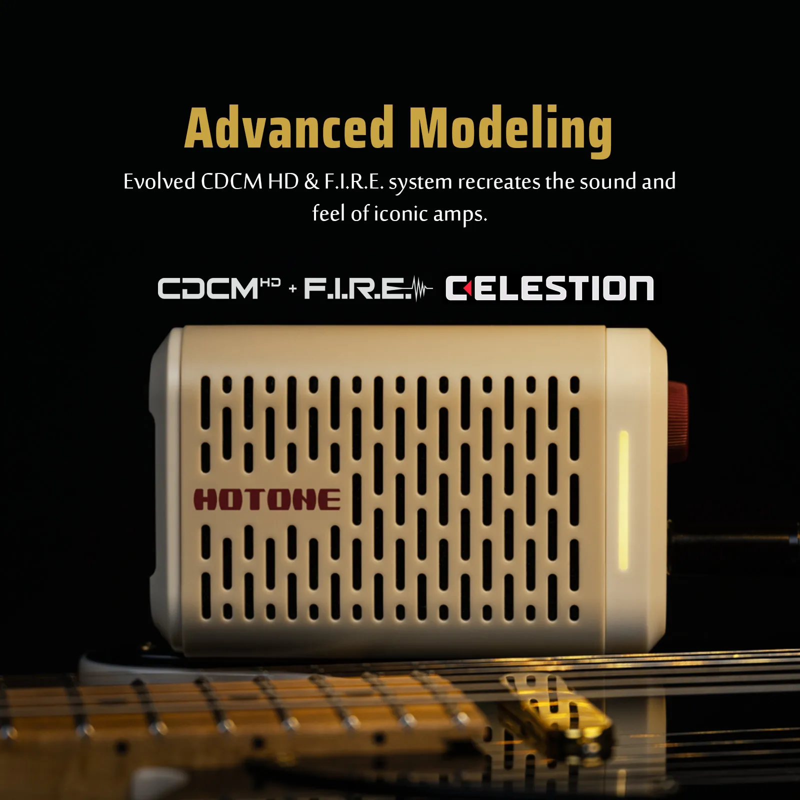 Pulze Mini AP-5 Modeling Amplifier BT Speaker Guitar Bass IR Cabinets with Multi