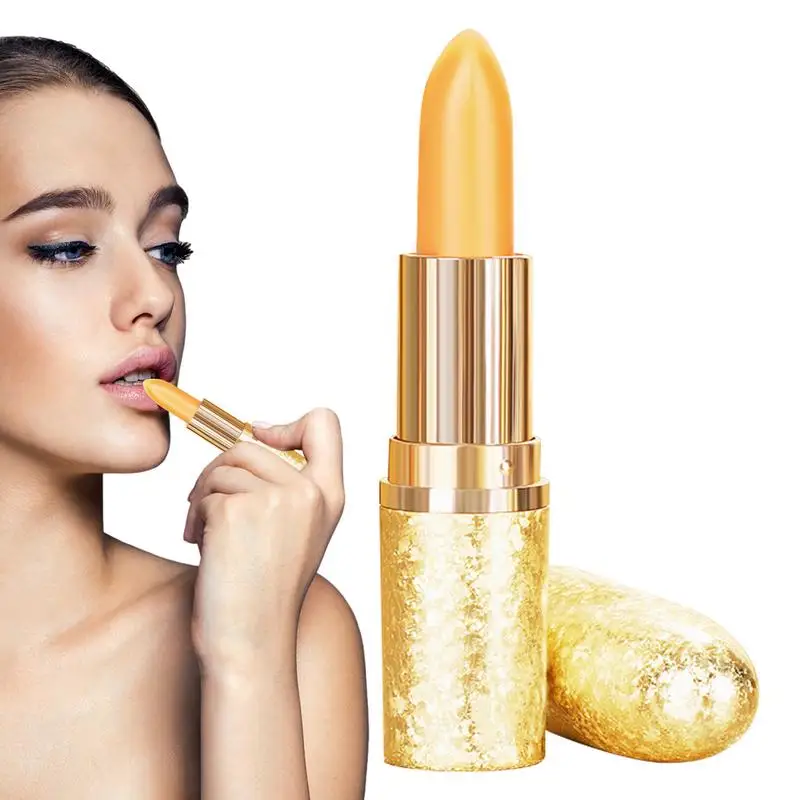 

Color Changing Lipstick Moisturizing Long-Lasting Temperature change Lip Balm With Natural Extracts Portable Lipstick For Women