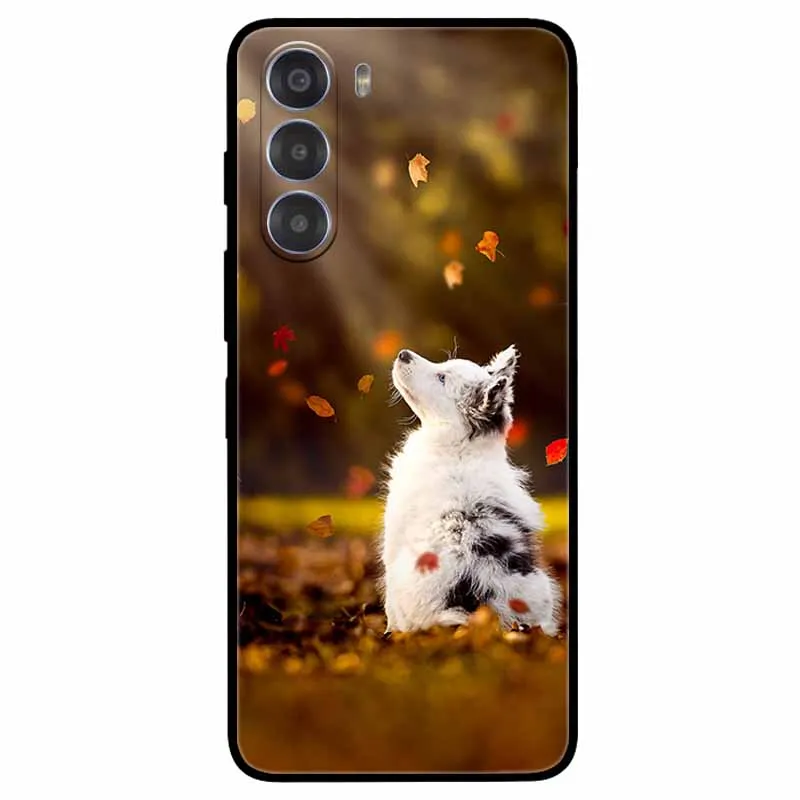 Cute Cartoon Soft TPU Silicone Phone Case - Painted Cat Design