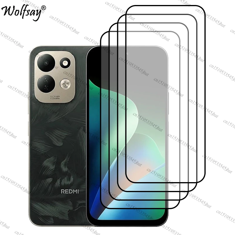 Premium Full Cover Tempered Glass Screen & Camera Protector - 6.9 Inch