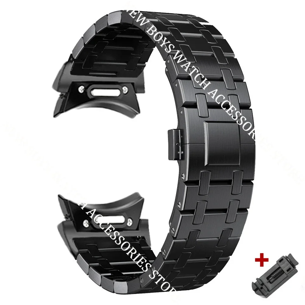Sleek Stainless Steel Quick Fit Watch Band