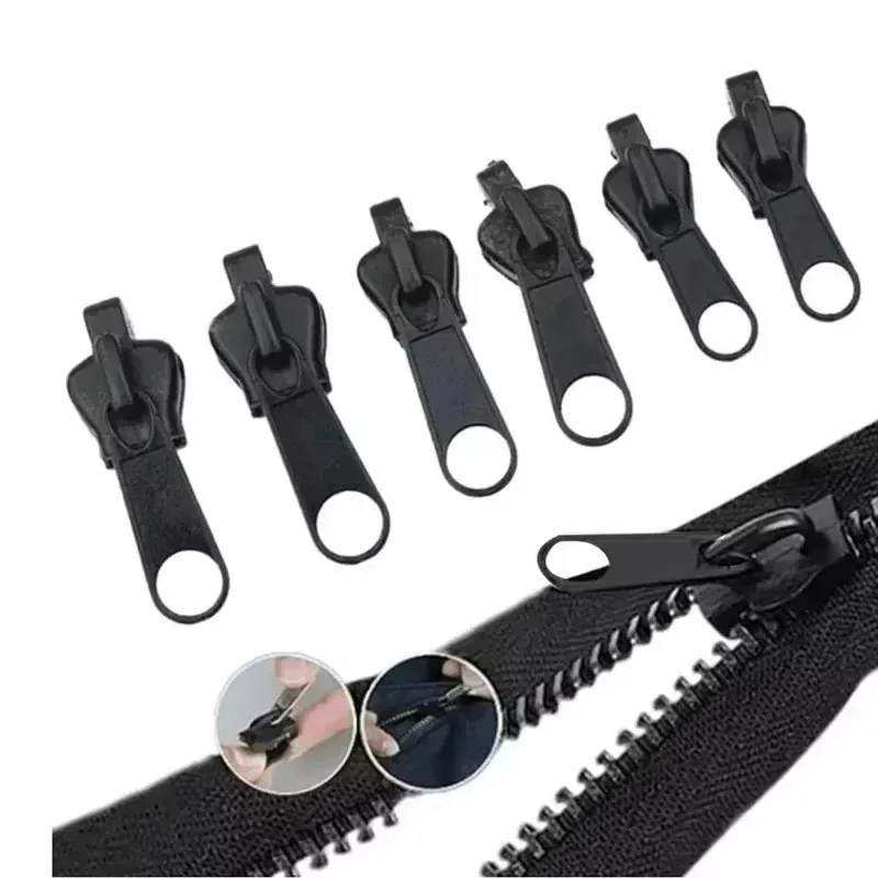 Zipper Repair Kit 3 Sizes Universal Instant Fix Replacement Zip Slider Teeth Rescue Sewing Clothes Bag Zippers Tool Accessories